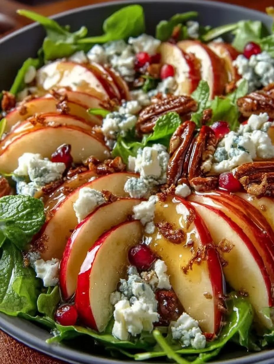 Autumn Harvest Honeycrisp Apple and Feta Salad image 2