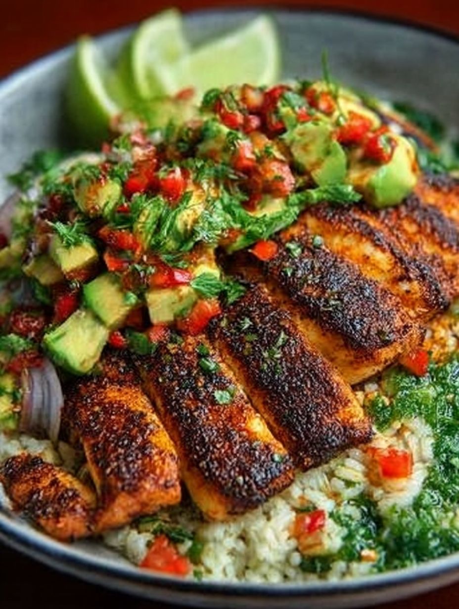 Blackened Fish Taco Bowls image 2