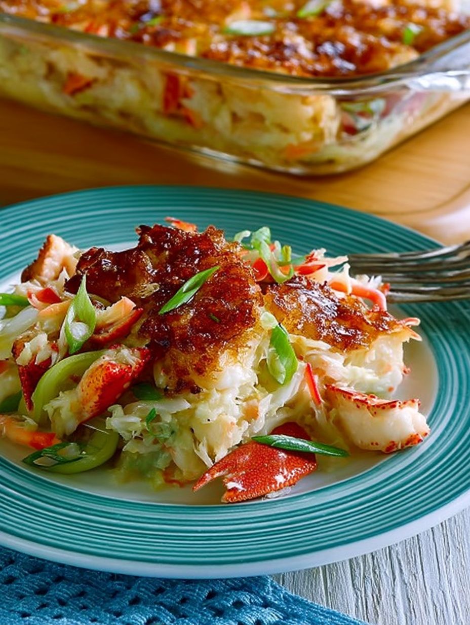 CHINESE BUFFET SEAFOOD DELIGHT CRAB CASSEROLE image 2