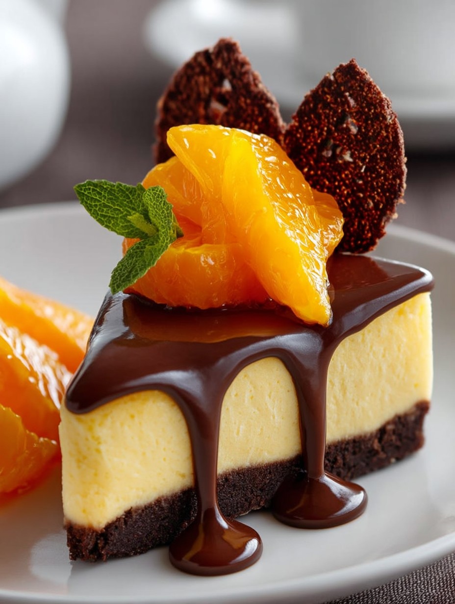 Chocolate Orange Cheesecake image 2
