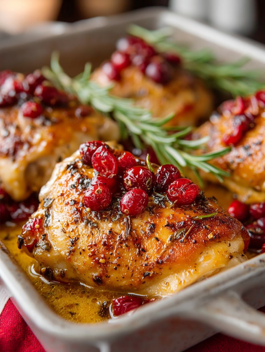Cranberry Rosemary One Pan Chicken image 2