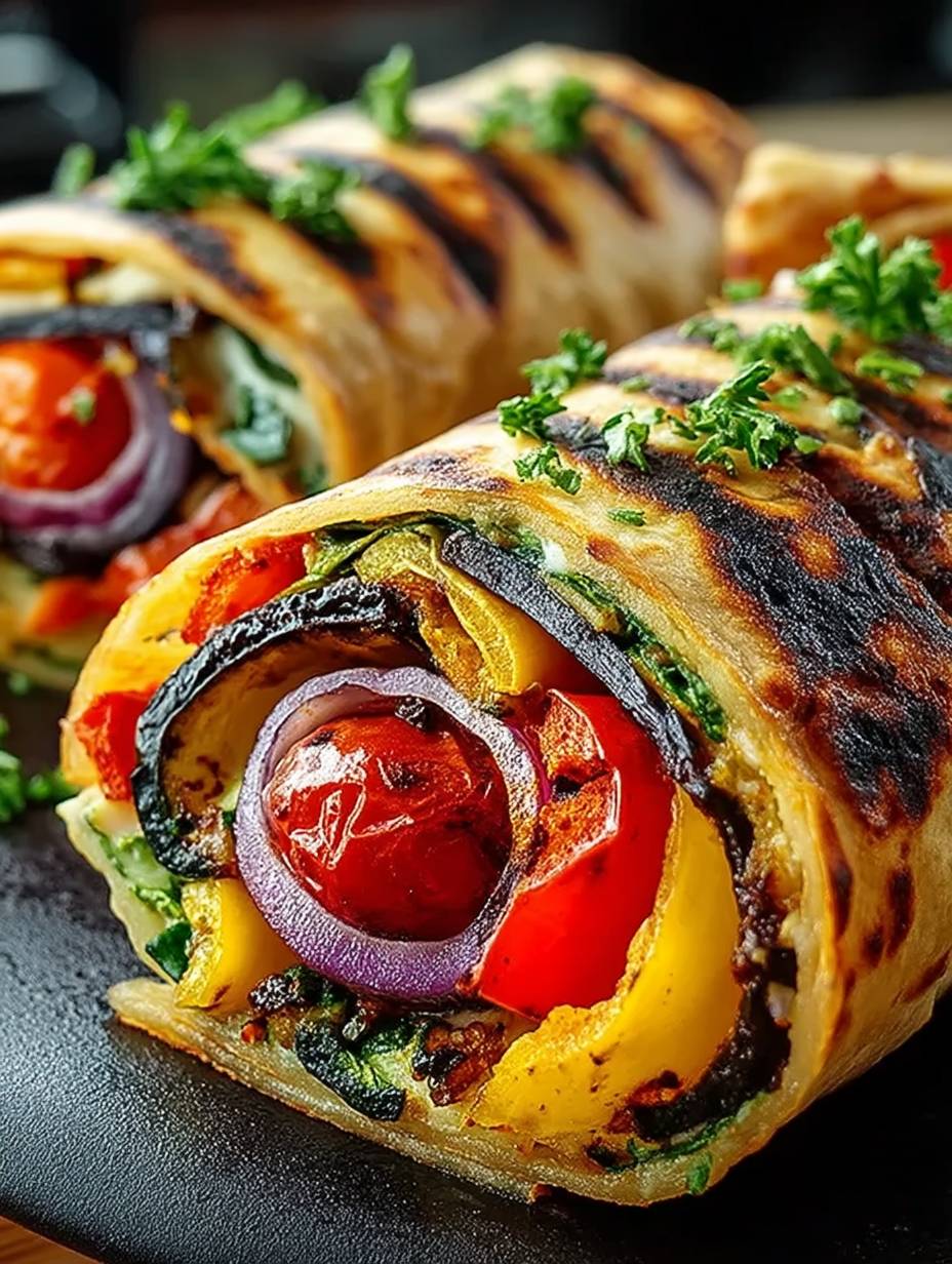 Grilled Vegetable Wrap image 2