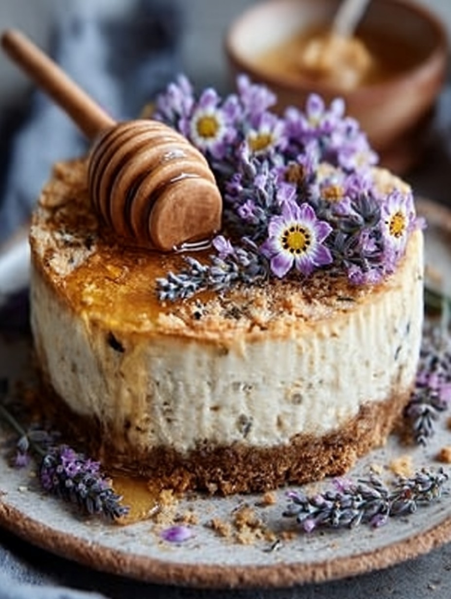 Honey Lavender Cheesecake Recipe image 2