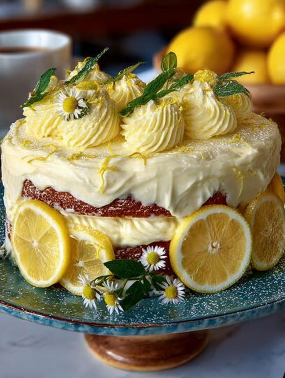 LEMON CHANTILLY CAKE image 2