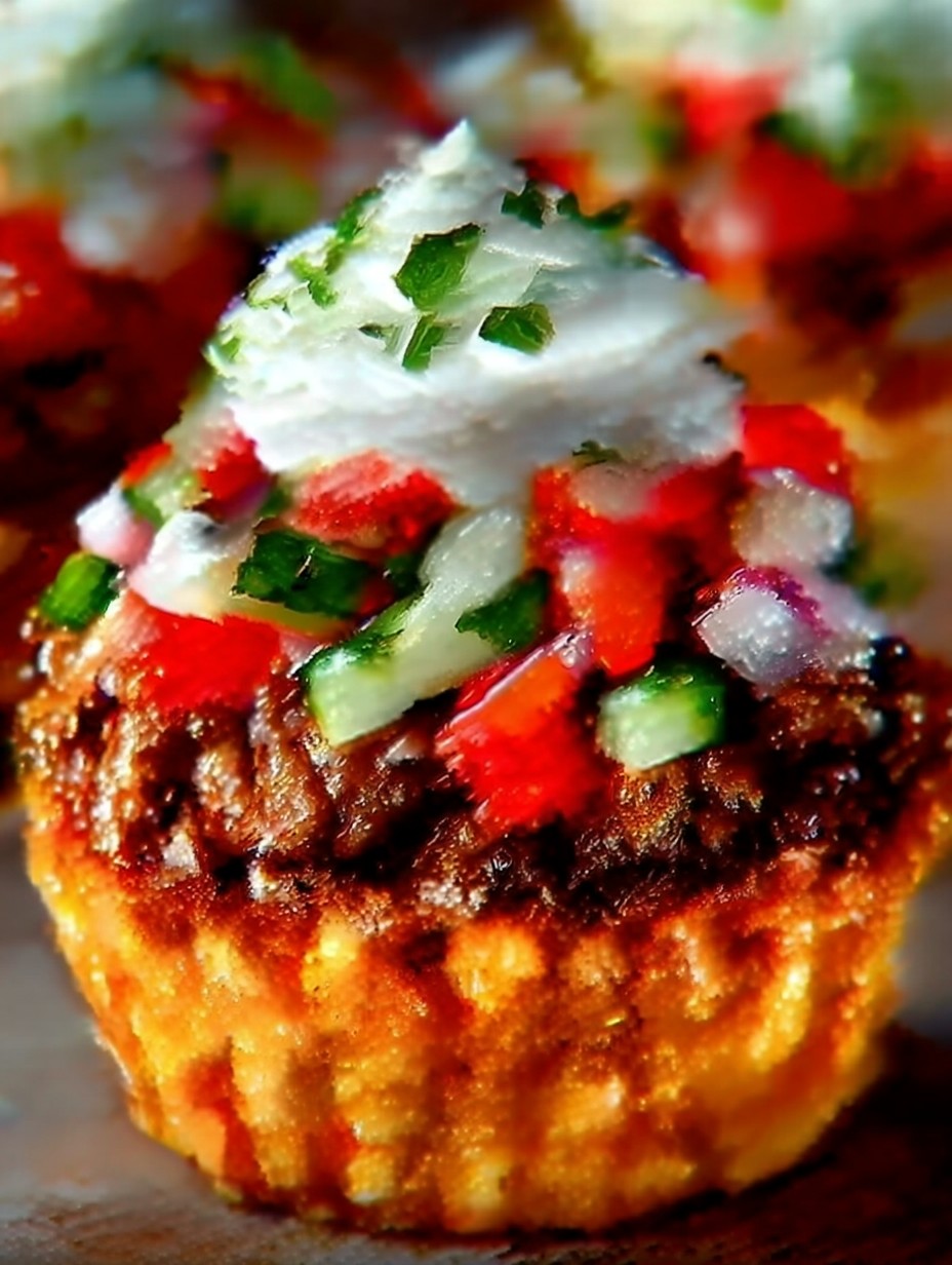 Taco Cupcakes image 2
