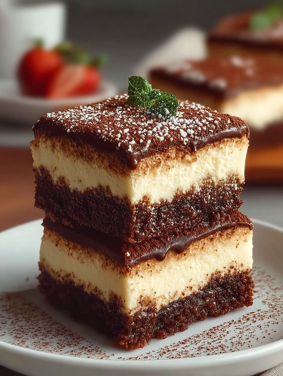 Tiramisu Brownies image 2