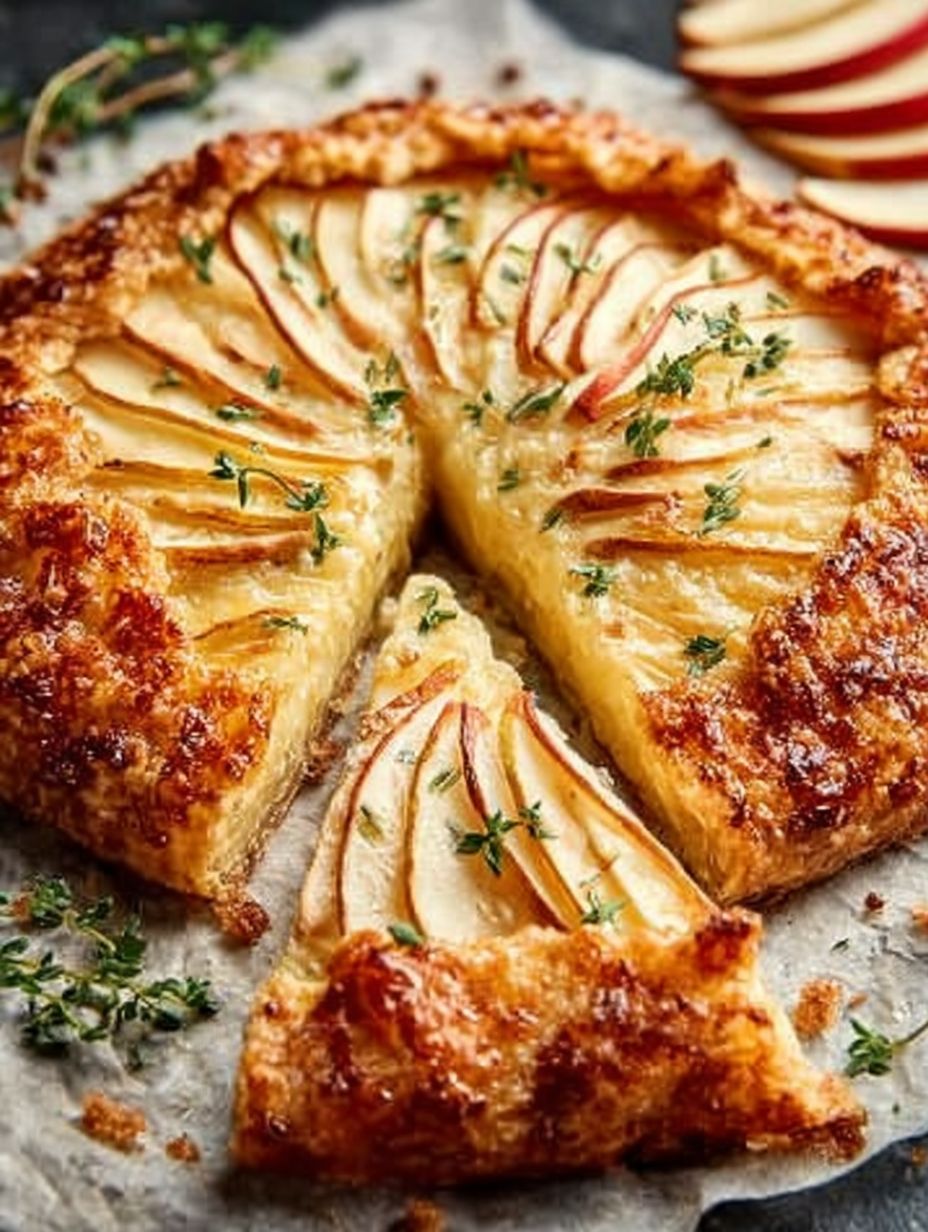 Apple Cheddar Galette image 2