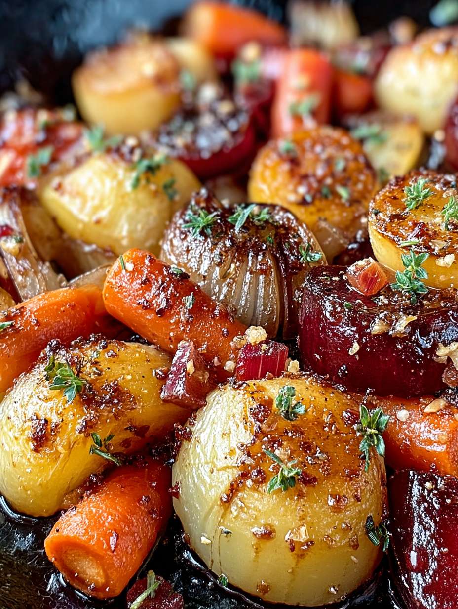 Autumn Bliss Maple Dijon Roasted Apples & Carrots Recipe image 2