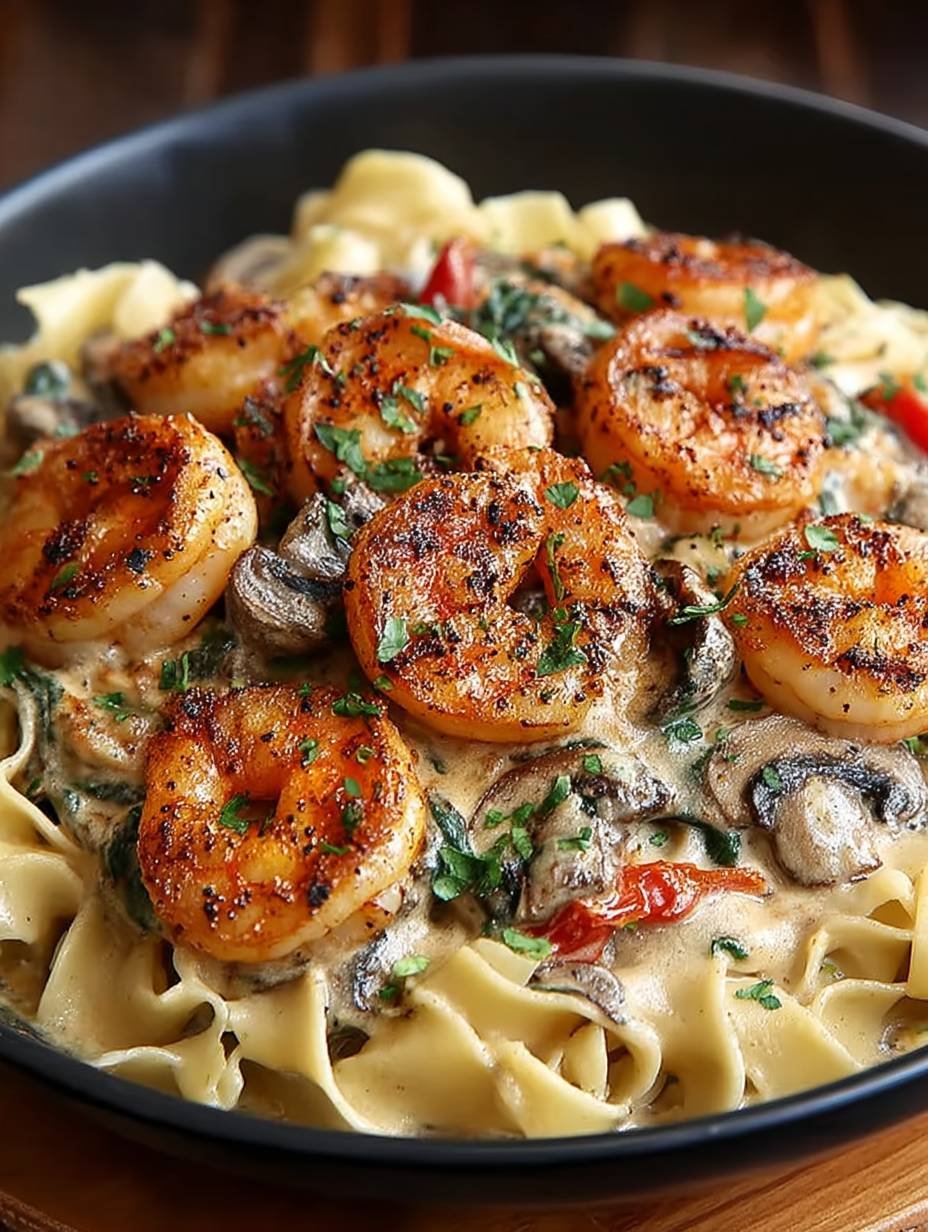 Blackened Shrimp Stroganoff image 2