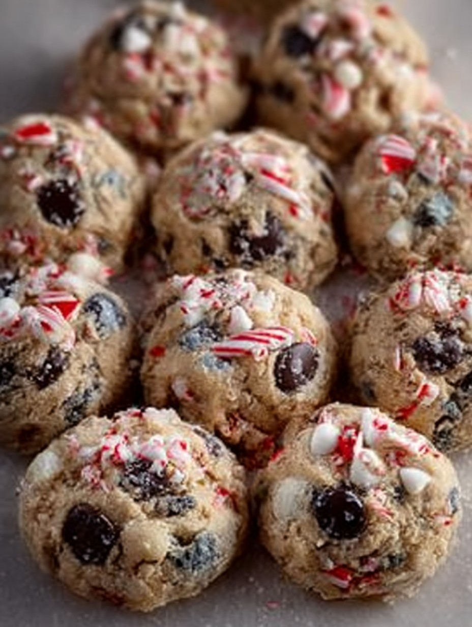 CANDY CANE Chocolate Chip Cookies image 2