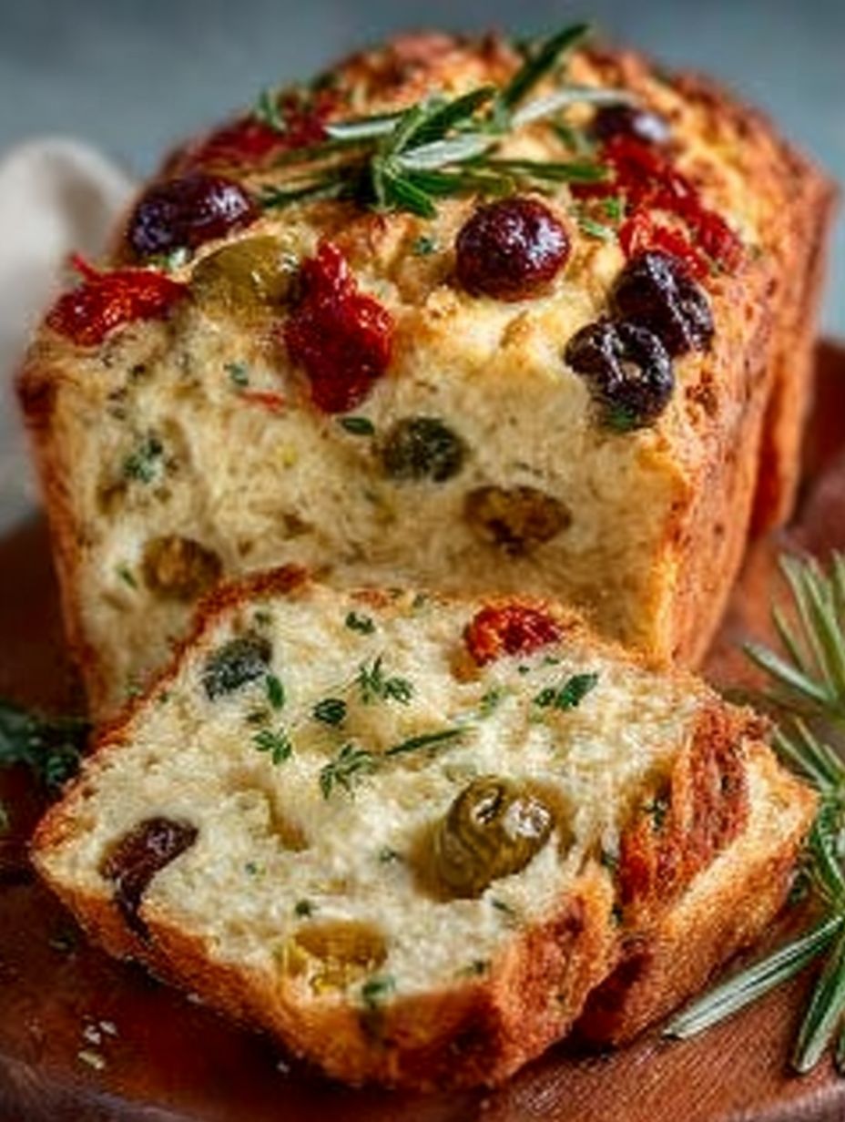 Cheese & Olive Quick Bread image 2