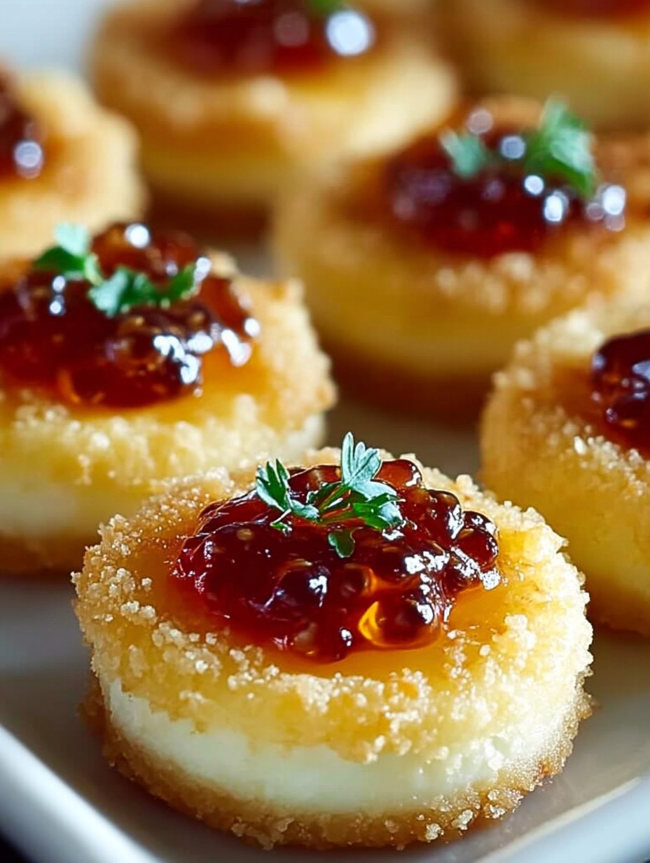 Cheesy Thumbprint Appetizers with Hot Pepper Jelly image 2