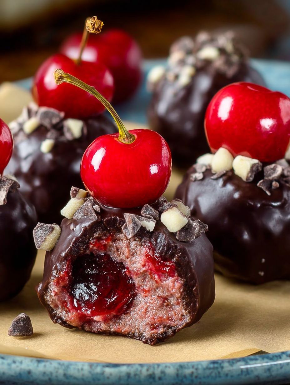 Cherry Bourbon Balls image 2