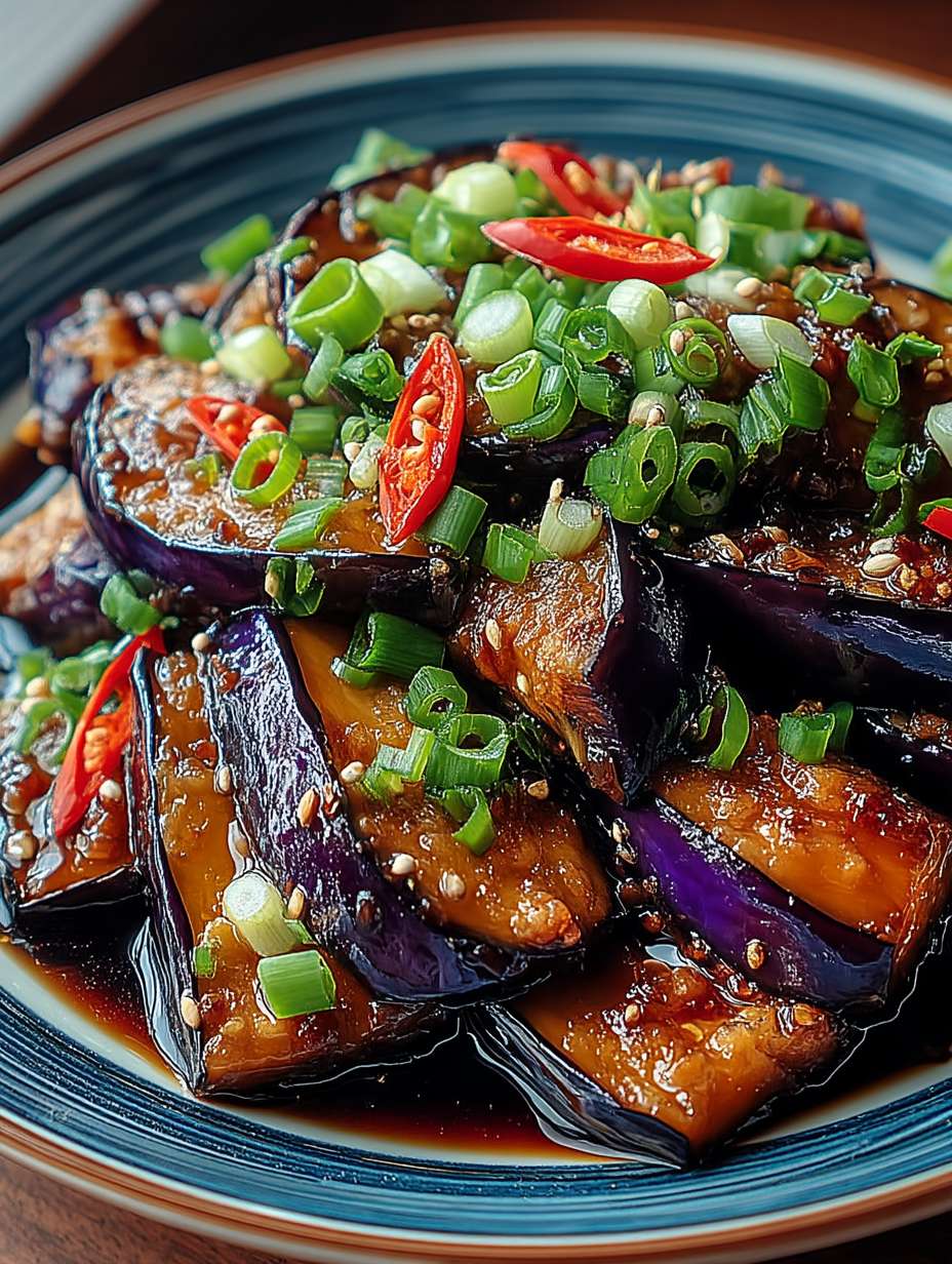 Chinese Eggplant with Garlic Sauce image 2