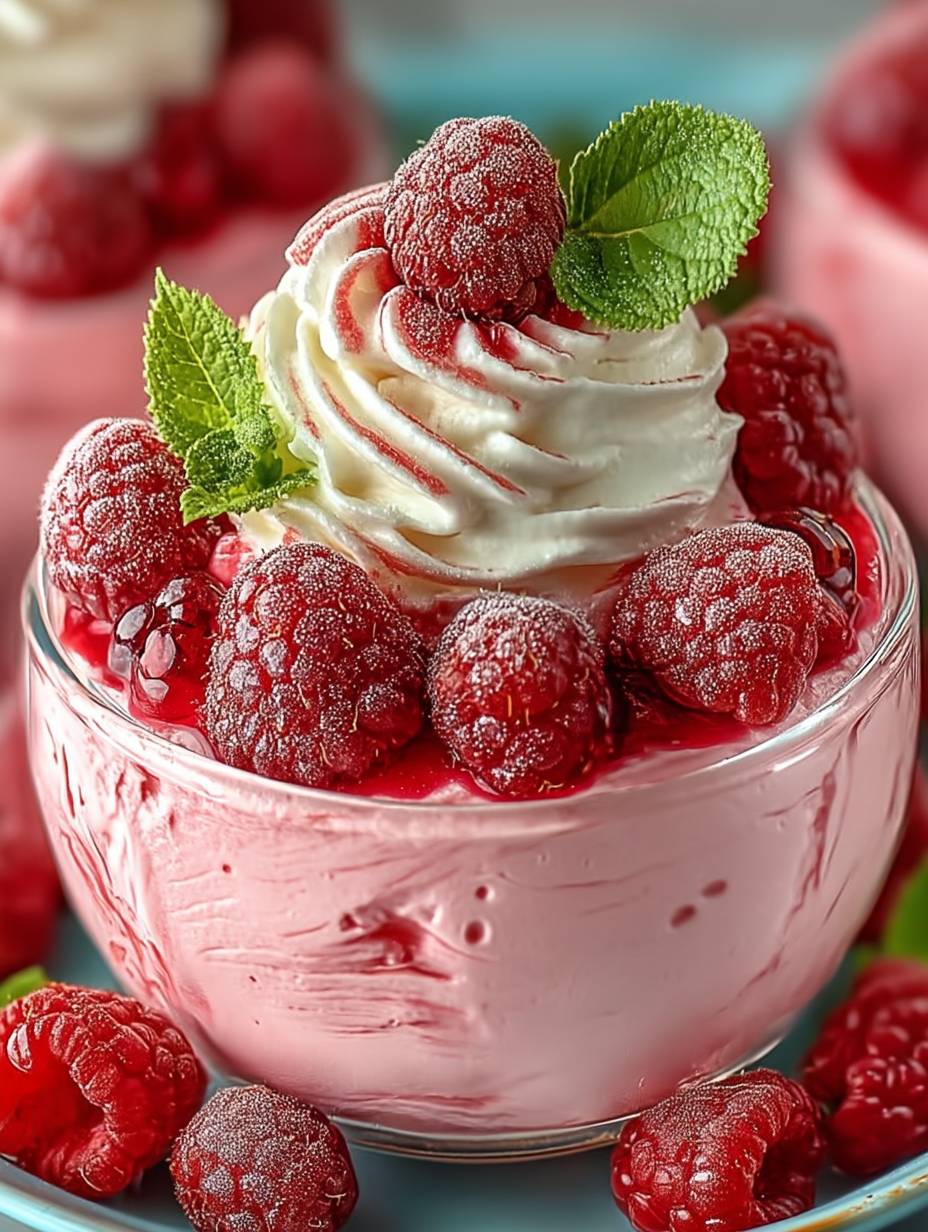 Cottage Cheese Raspberry Mousse image 2