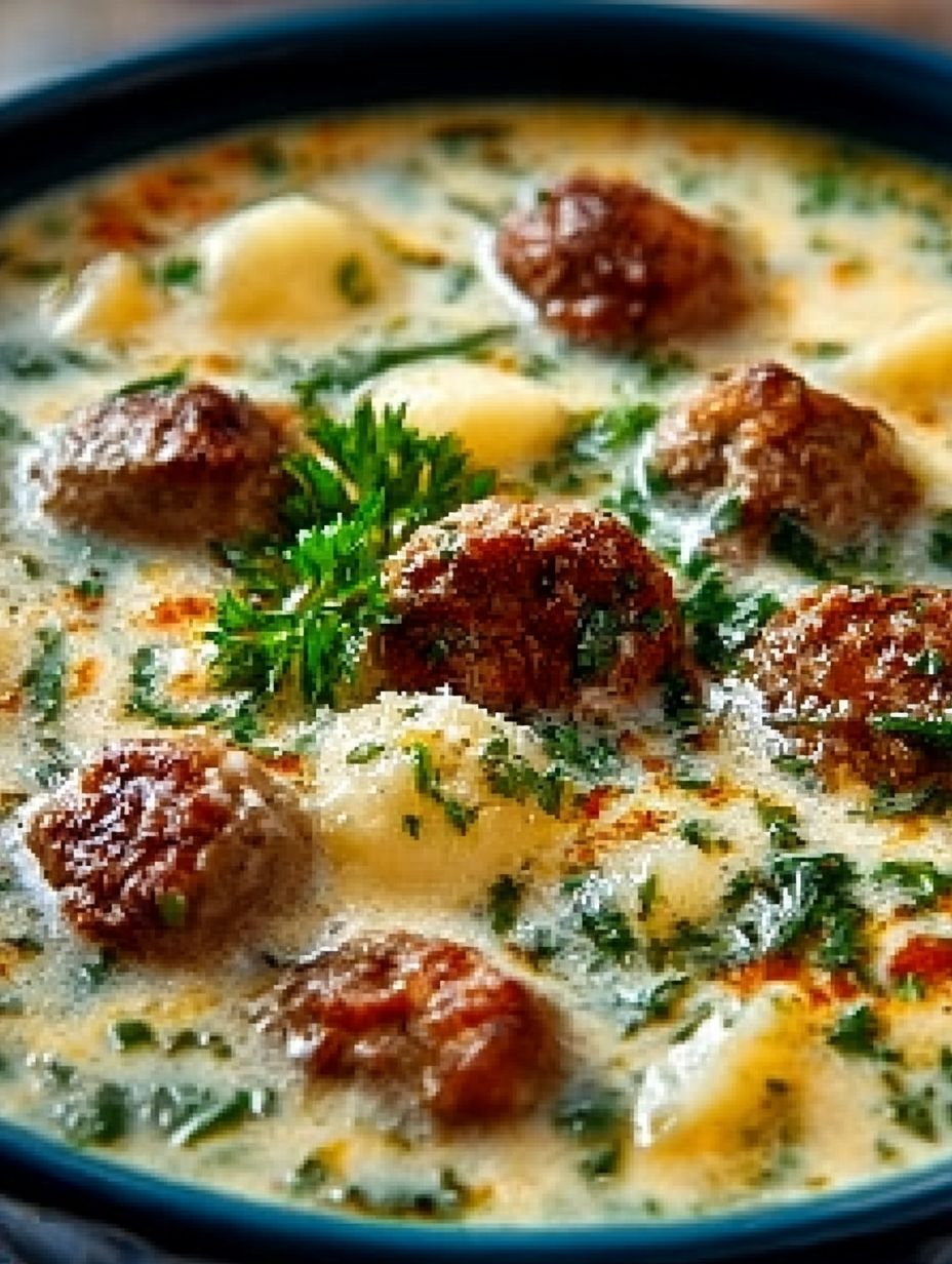 Cozy Swedish Meatball Soup image 2