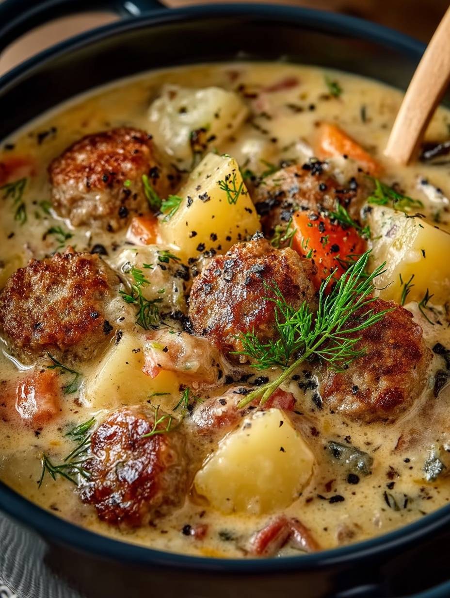 Creamy Sausage & Potato Chowder image 2