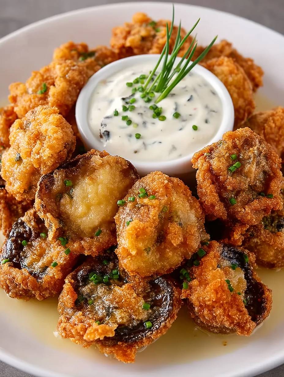 Crispy Fried Mushrooms: Quick & Easy Snack image 2