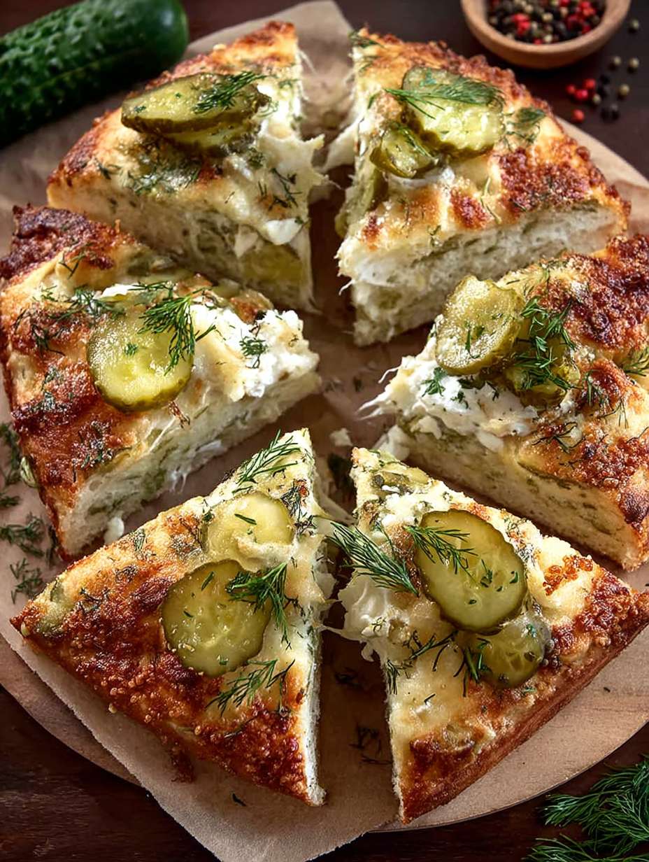 Dill Pickle Focaccia Bread image 2