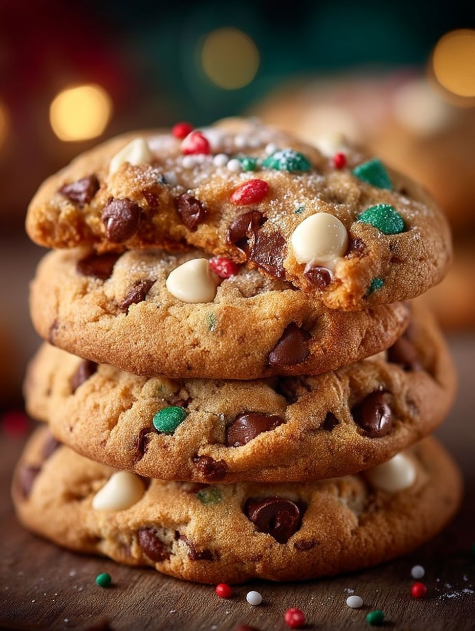 Easy Winter Wonderland Chocolate Chip Cookies image 2