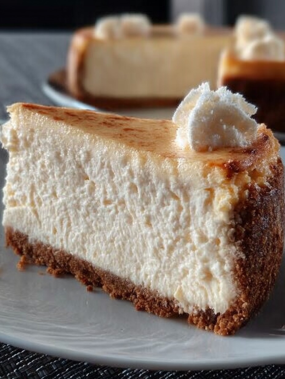 Eggnog Cheesecake with Gingersnap Crust image 2