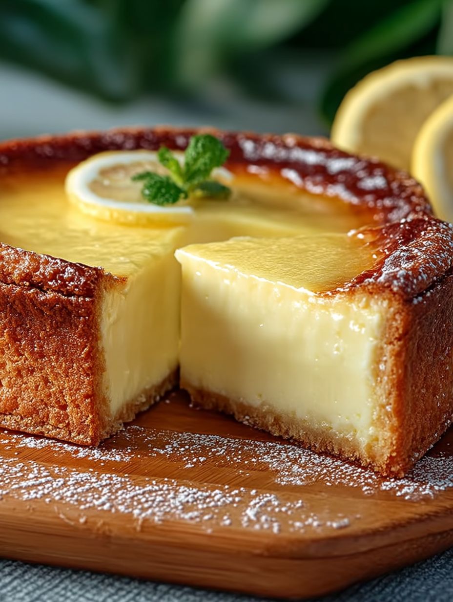 Italian Grandma’s Lemon Custard Cake image 2