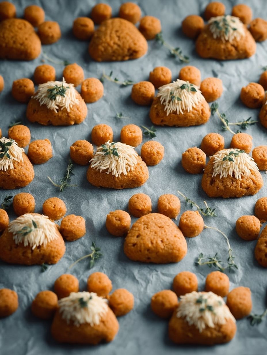 PUMPKIN & CARROT DOG COOKIES image 2