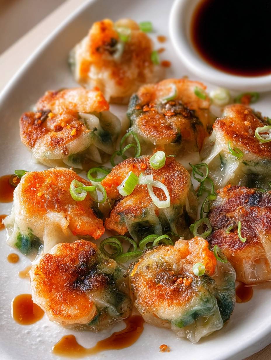 Shrimp and Chive Dumplings image 2