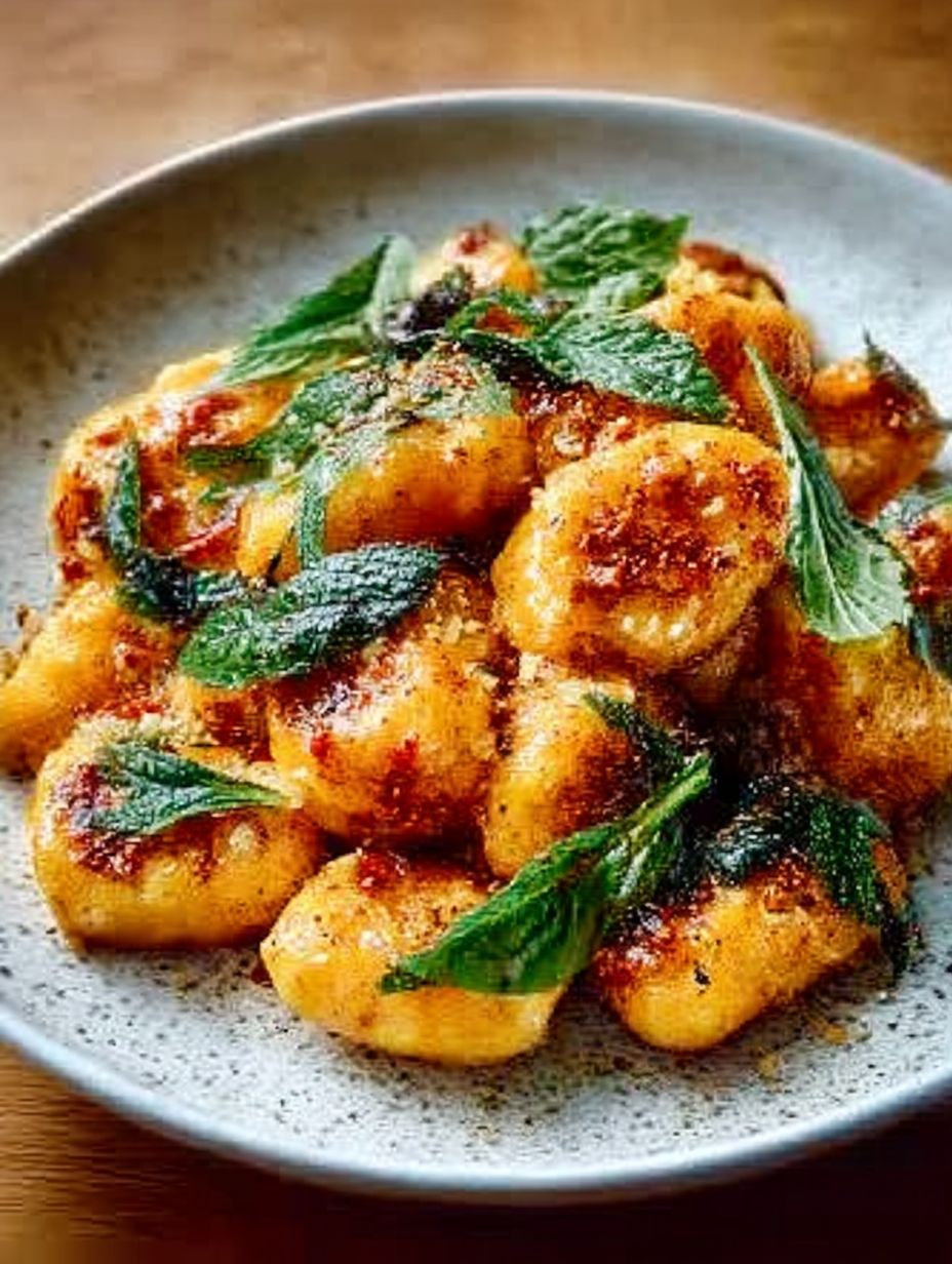 Sweet Potato Maple Brown Butter Gnocchi image 2