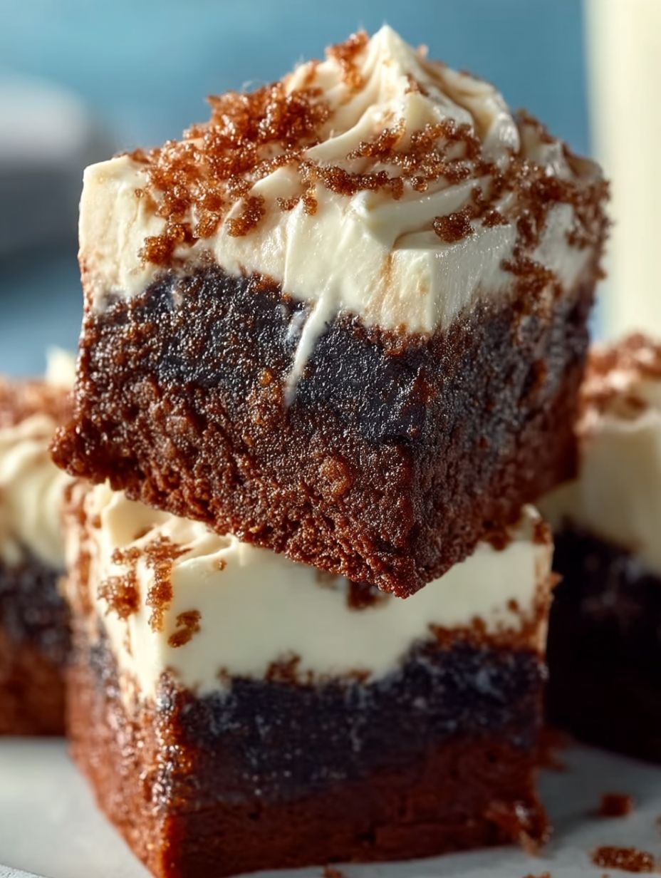 Sweet Root Beer Float Brownies image 2
