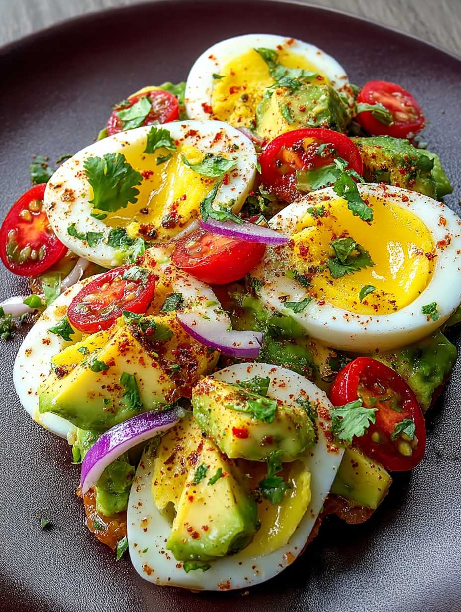 Workout Egg Avocado Salad image 2