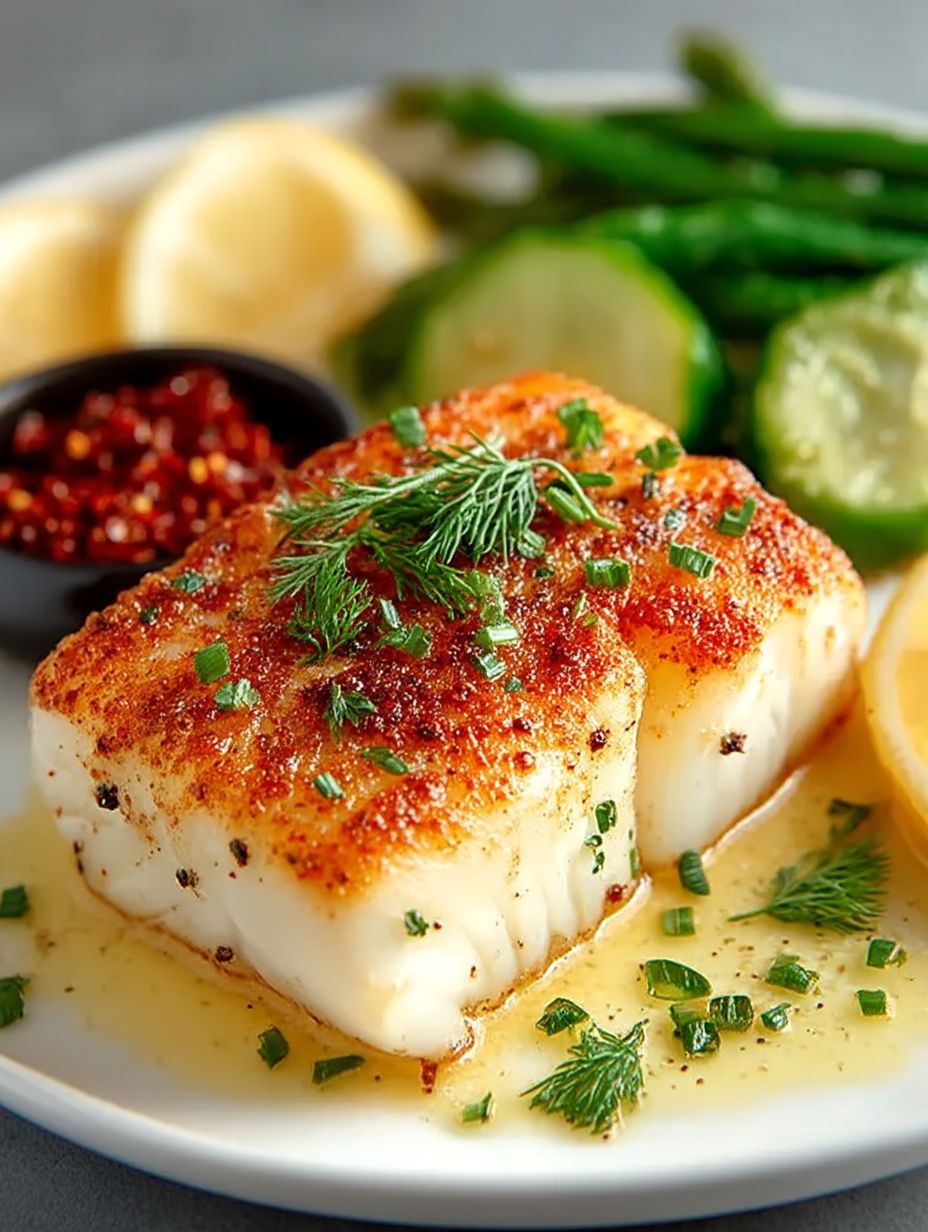 Zesty Baked Halibut Steaks Recipe image 2