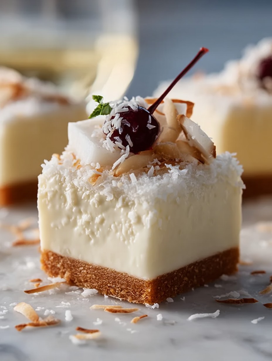 Coconut Rum Snow Squares image 2