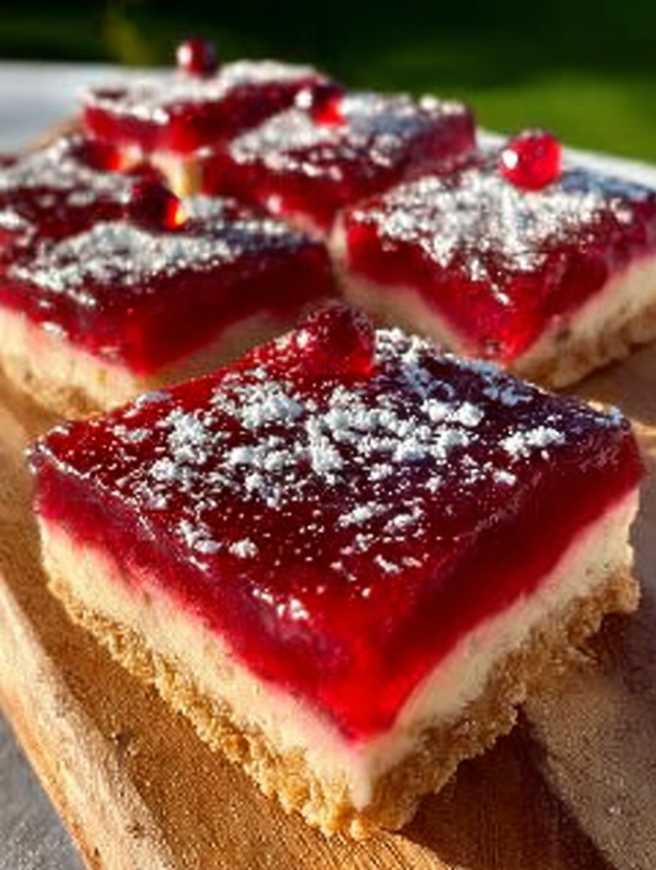 Cranberry Curd Bars image 2