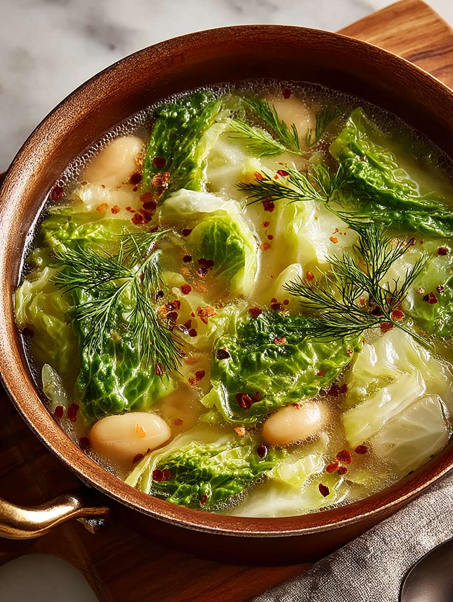 Garlicky Cabbage Soup image 2