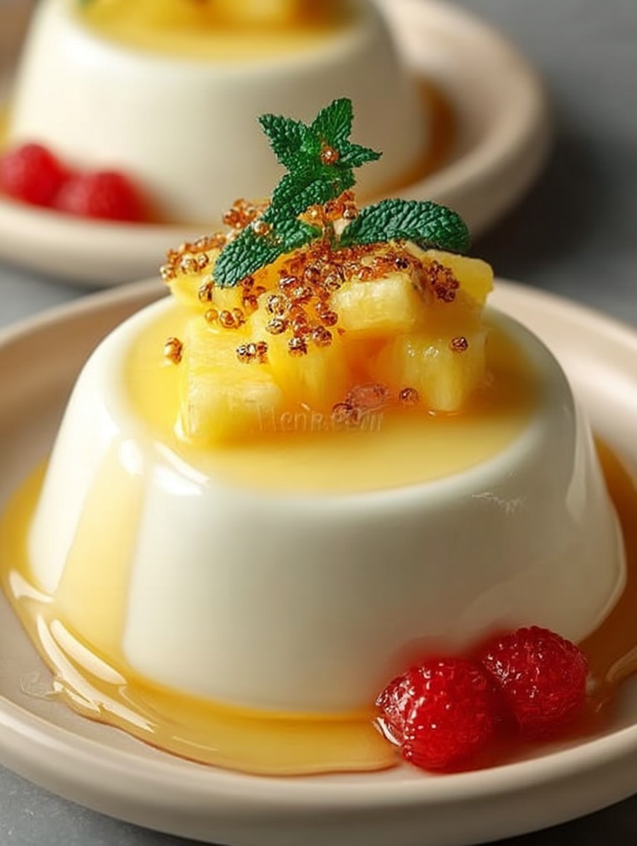 Piña Colada Panna Cotta image 2