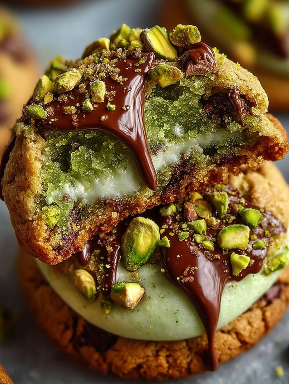 Pistachio Cream Cookies image 2