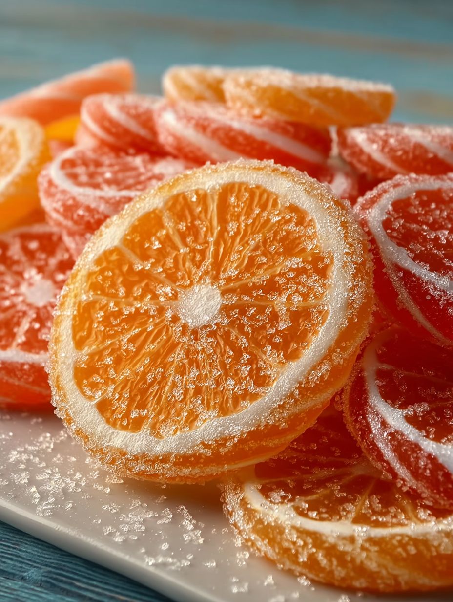 Classic Homemade Orange Candy Canes image 2