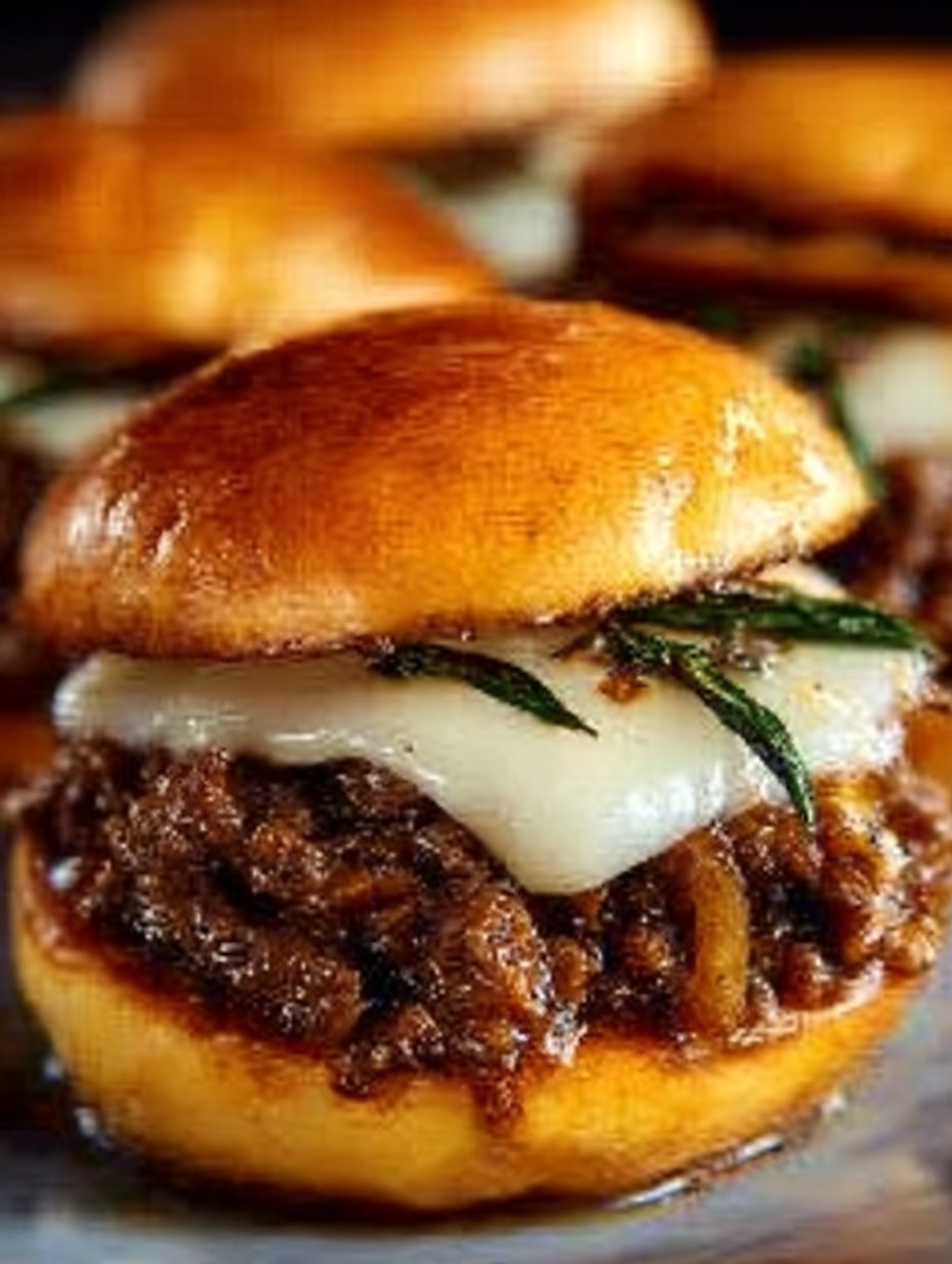 Comforting French Onion Beef Sloppy Joes with Melted Cheese image 2