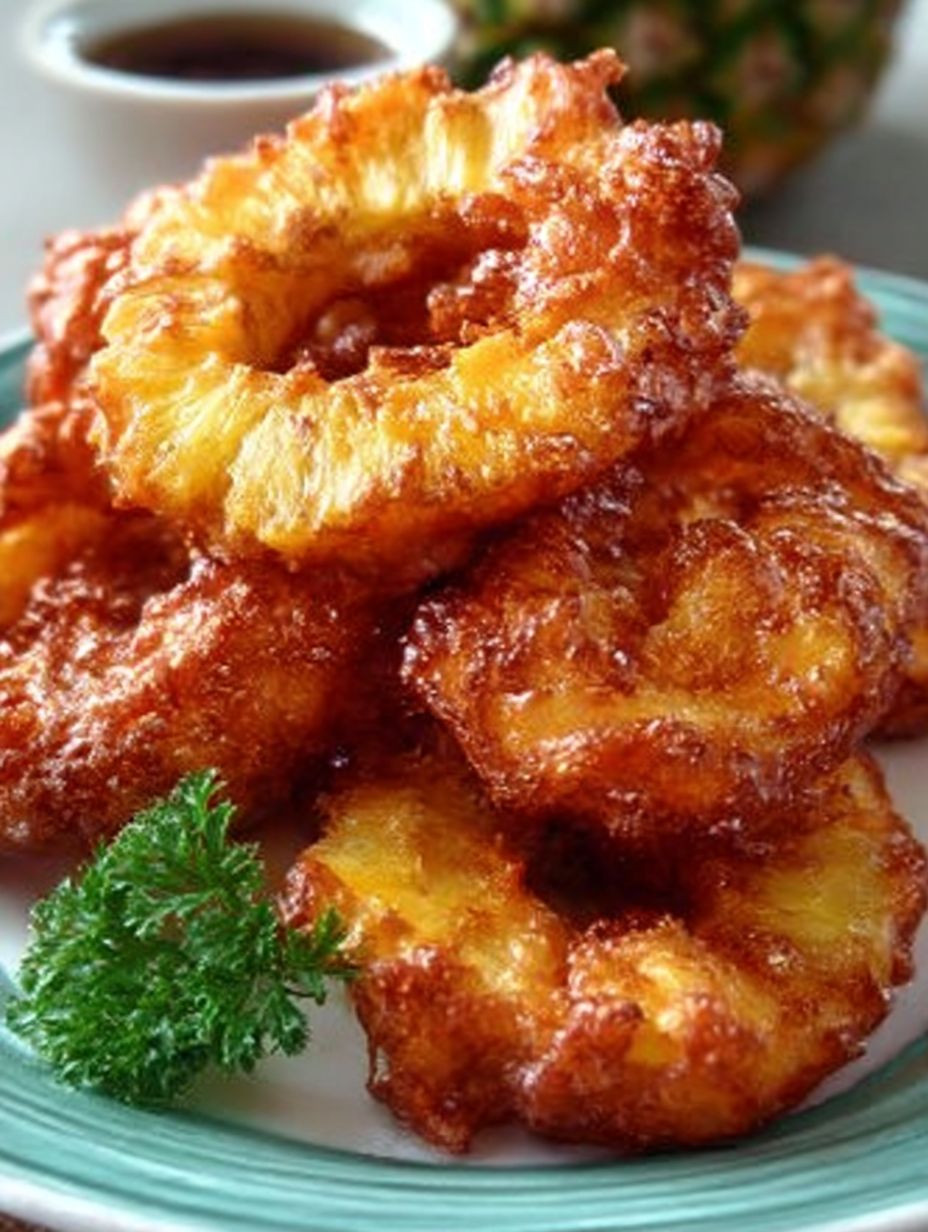 Crispy Pineapple Fritters image 2