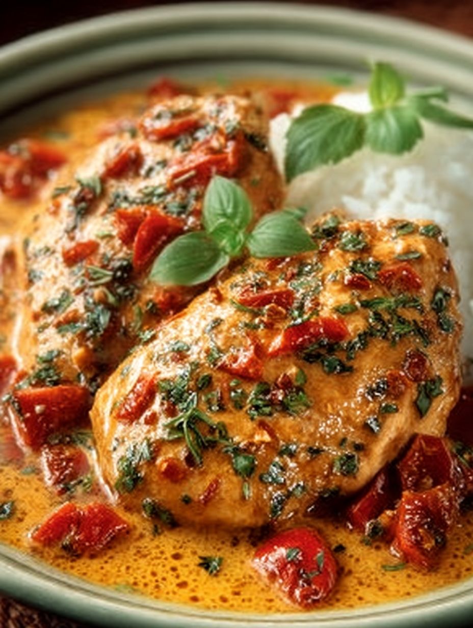 Easy Crockpot Thai Peanut Chicken Recipe image 2