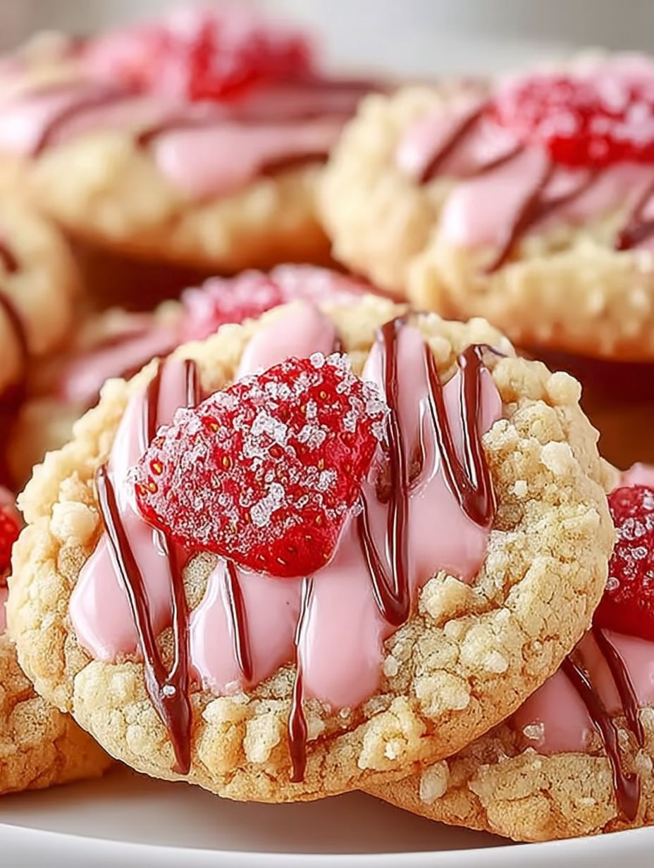 Strawberry Crunch Cookies Recipe image 2
