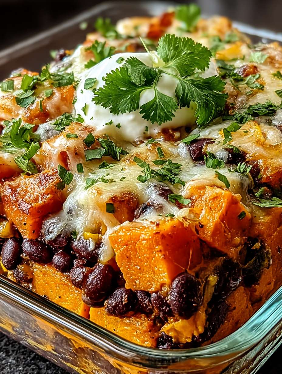 Sweet Potato and Black Bean Casserole: An Incredible 5-Layer Wholesome Delight image 2