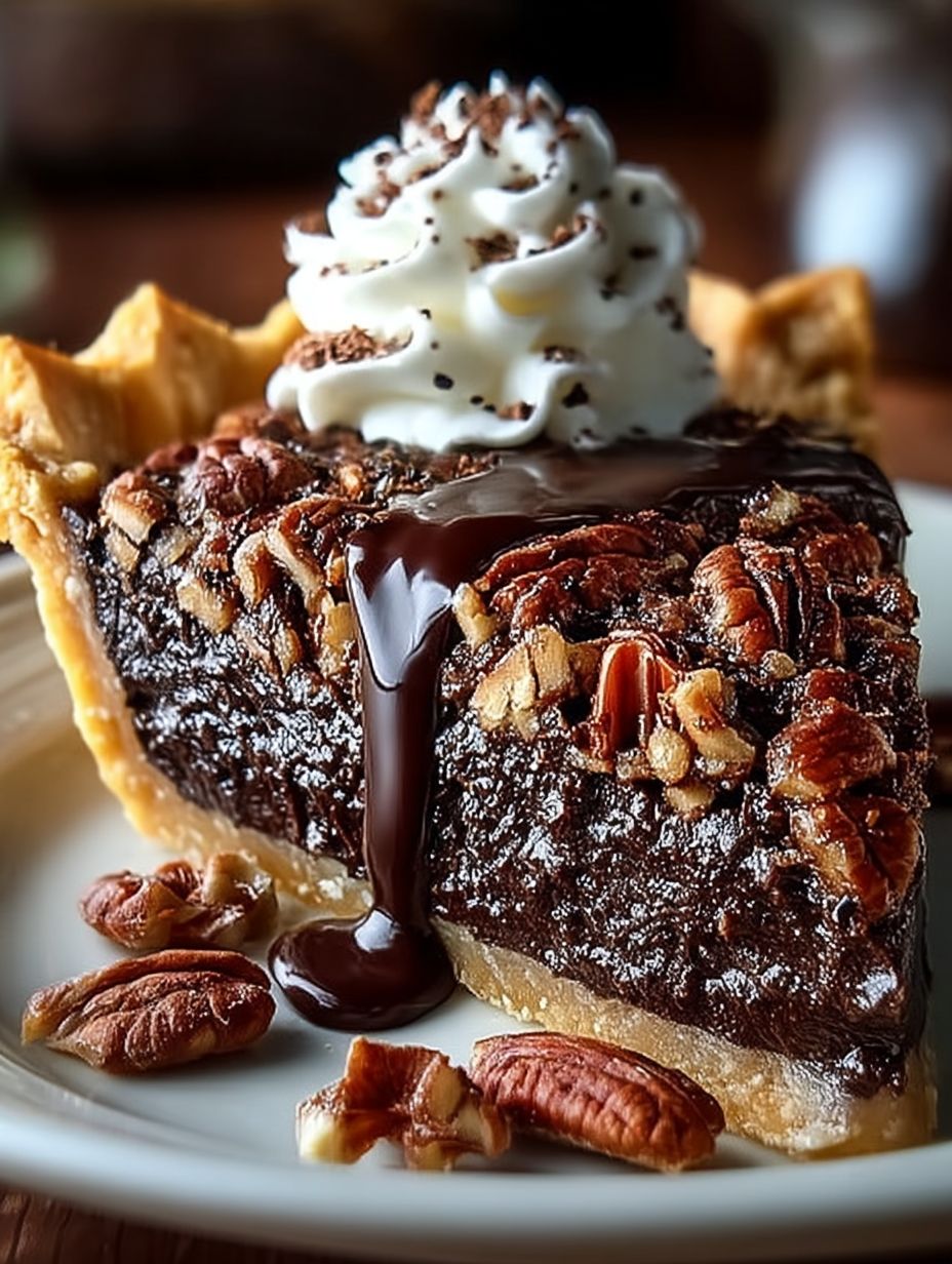 Texas Chocolate Pecan Pie image 2